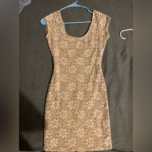 Elegant low back cocktail dress